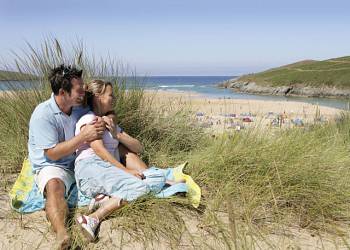 Crantock Beach, Newquay,Cornwall,England