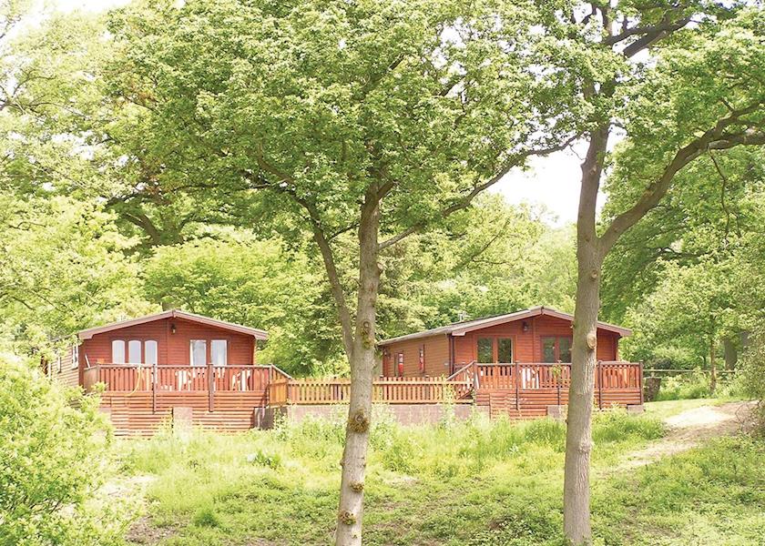 Pine Lodges At Arscott Golf Club, Shrewsbury,Shropshire,England