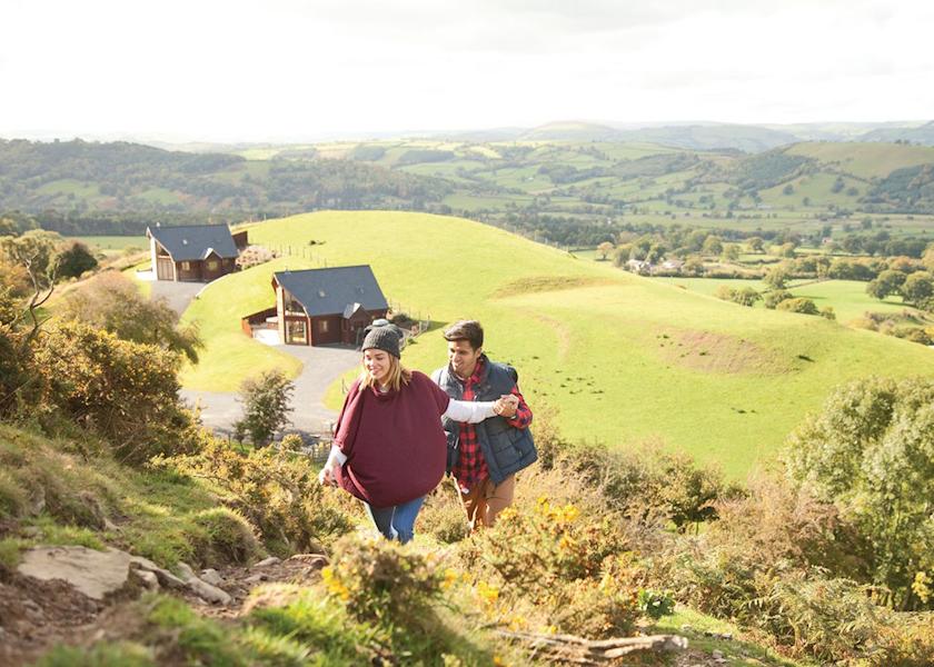Slate House Lodges, Llandinam,Powys,Wales