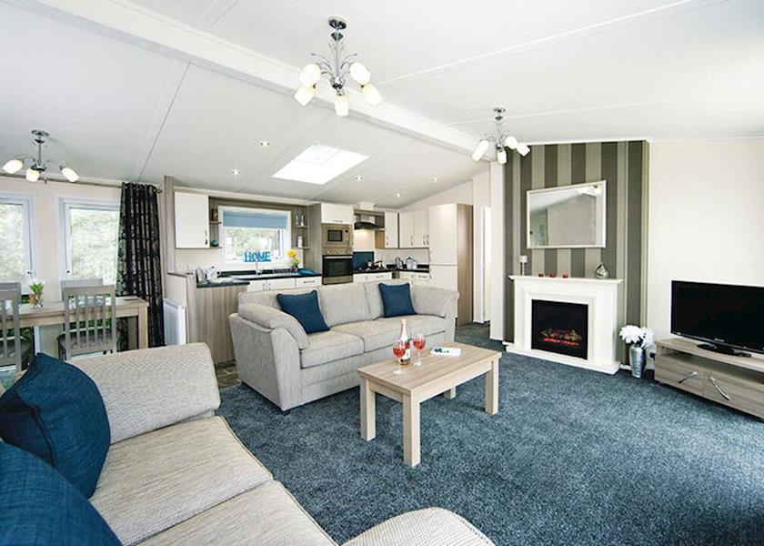 Teviot View Lodges at Riverside, Hawick,Roxburghshire,Scotland
