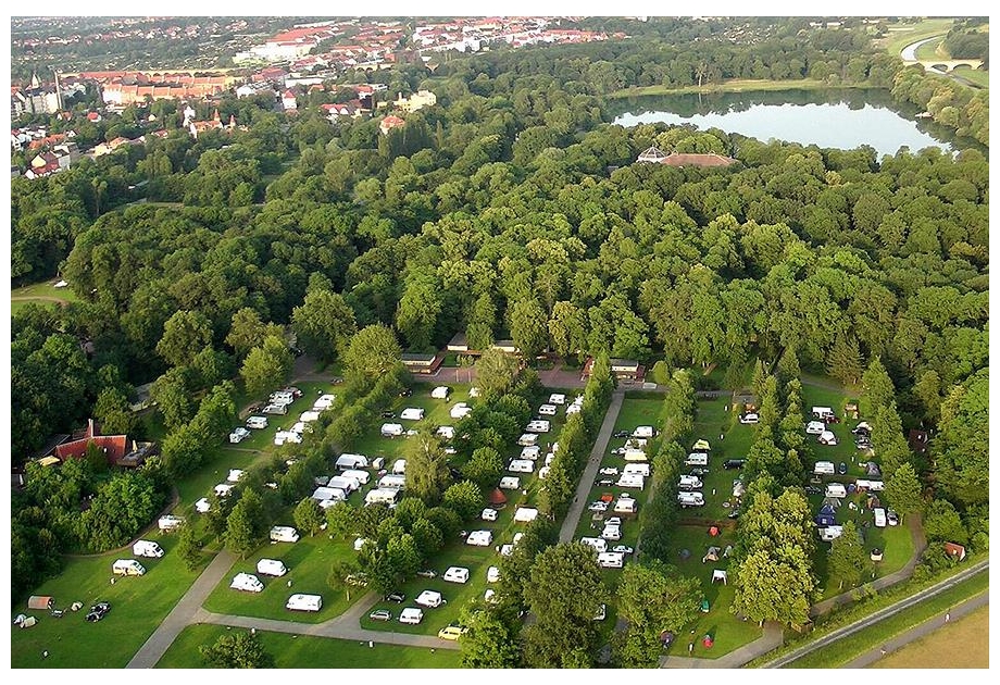 Campsite Knaus Campingpark Leipzig Auensee, Leipzig,Saxony,Germany