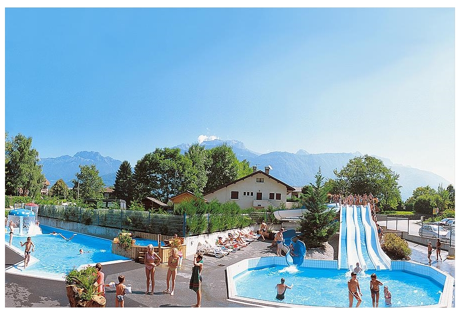 Campsite Les Fontaines, Lathuile,Rhone Alpes,France
