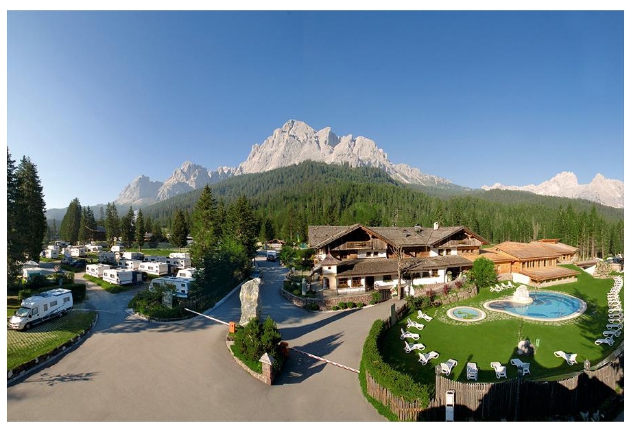 Campsite Caravan Park Sexten, Sexten,Dolomites,Italy