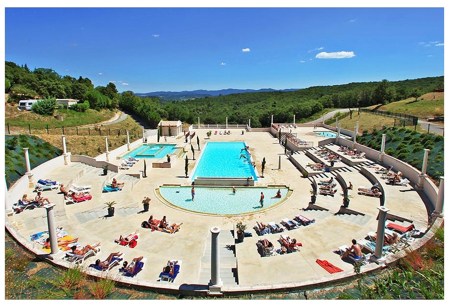 Campsite Yelloh! Village Domaine d'Arnauteille, Montclar,Languedoc Roussillon,France