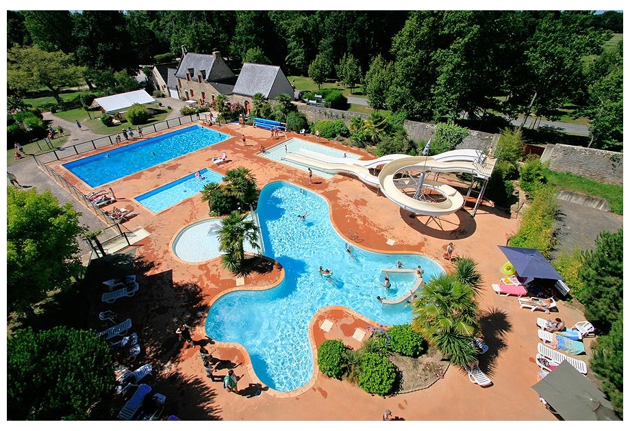 Campsite Chateau de Galinee, Saint-Cast-le-Guildo,Brittany,France