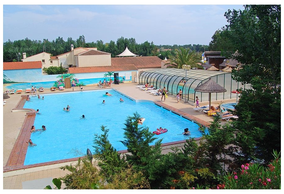 Campsite Le Clos Virgile, Serignan-Plage,Languedoc Roussillon,France